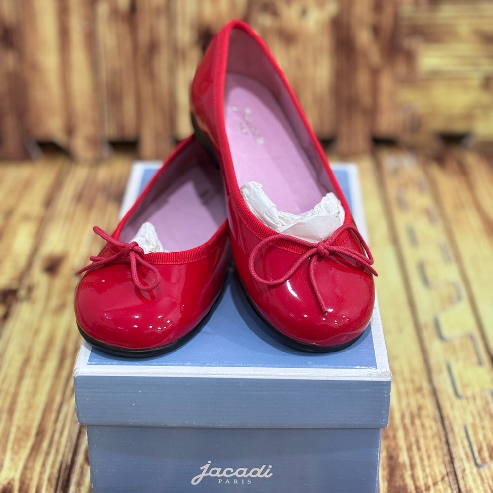 Jacadi Red Kids Dress Shoes